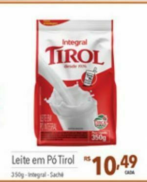 Supermercados Condor Leite em pó tirol oferta