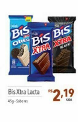 Supermercados Condor Bis xtra lacta oferta