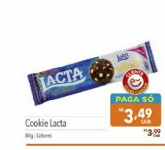 Supermercados Condor Cookie lacta oferta