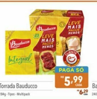 Supermercados Condor Torrada bauducco oferta