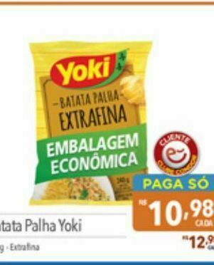 Supermercados Condor Batata palha yoki oferta