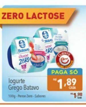 Supermercados Condor Iogurte grego batavo oferta