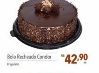 Supermercados Condor Bolo recheado condor oferta