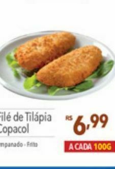 Supermercados Condor File de tilápia copacol oferta
