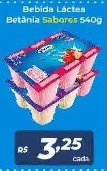 Atakarejo Bebida Láctea Betânia Sabores oferta