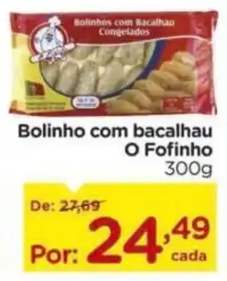 Carrefour Bolinho com bacalhau o ofinho oferta