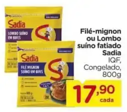 Carrefour Filé-mignon ou lombo suíno fatiado oferta