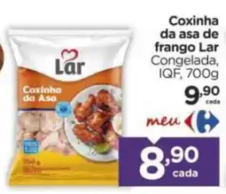 Carrefour Coxinha da asa de frango lar oferta