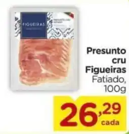 Carrefour Presunto cru Figueiras Fatiado oferta