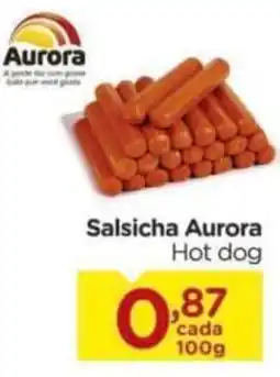 Carrefour Salsicha aurora hot dog oferta