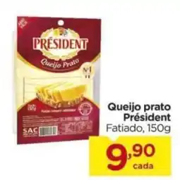Carrefour Queijo prato Président oferta