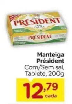 Carrefour Manteiga président com/sem sal oferta