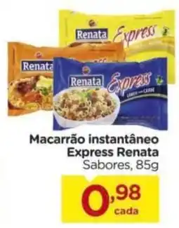 Carrefour Macarrão instantâneo Express Renata Sabores oferta