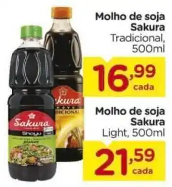 Carrefour Molho de soja Sakura Tradicional oferta