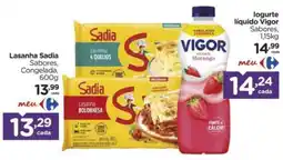 Carrefour Logurte líquido vigor sabores oferta