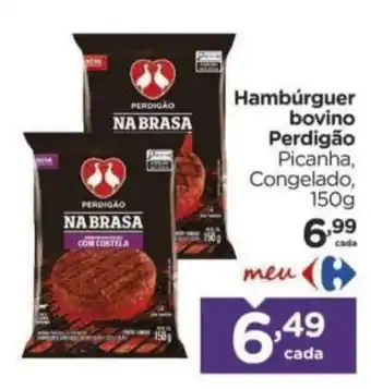 Hambúrguer bovino Perdigão