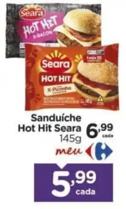 Carrefour Sanduíche Hot Hit Seara oferta