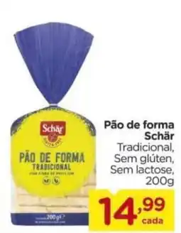 Carrefour Pão de forma Schär oferta