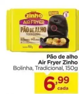 Carrefour Pão de alho air fryer zinho bolinha, tradicional oferta