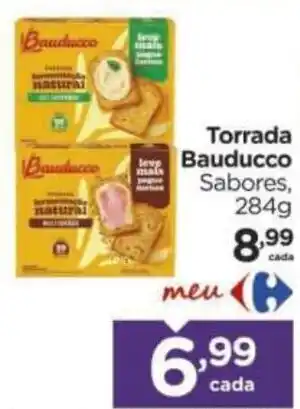 Carrefour Torrada Bauducco Sabores oferta