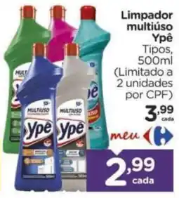 Carrefour Limpador multiuso ypê tipos oferta