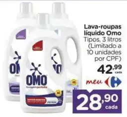 Carrefour Lava-roupas líquido Omo oferta