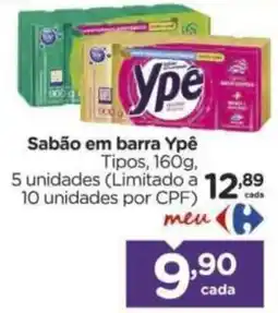 Carrefour Sabão em barra Ypê oferta