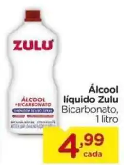 Carrefour álcool líquido zulu bicarbonato oferta