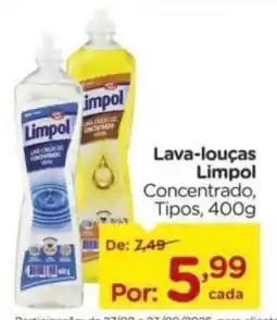 Carrefour Lava-louças Limpol Concentrado, Tipos oferta