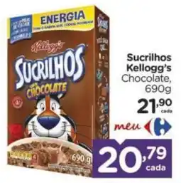 Carrefour Sucrilhos Kellogg's Chocolate oferta