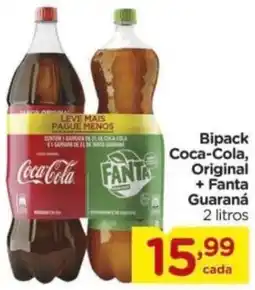 Carrefour Bipack Coca-Cola, Original + Fanta Guaraná oferta
