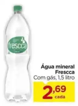 Carrefour Água mineral Frescca oferta