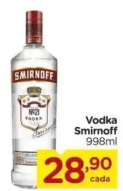 Carrefour Vodka Smirnoff oferta