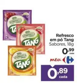 Carrefour Refresco em pó Tang Sabores oferta