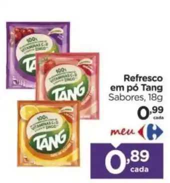 Carrefour Refresco em pó Tang Sabores oferta