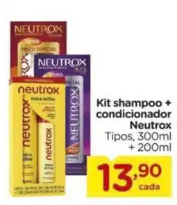 Carrefour Kit shampoo + condicionador Neutrox oferta