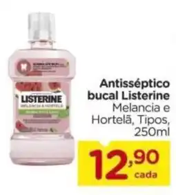 Carrefour Antisséptico bucal Listerine Melancia e Hortelã, Tipos oferta