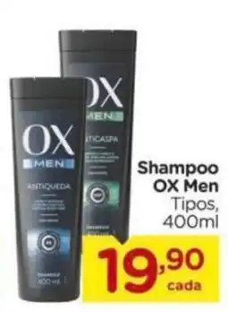 Carrefour Shampoo ox men tipos oferta