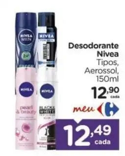 Carrefour Desodorante nivea tipos oferta