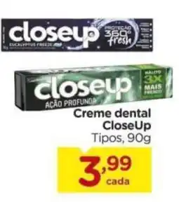 Carrefour Creme dental CloseUp oferta