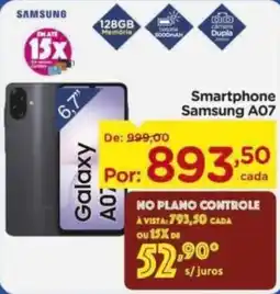 Carrefour smartphone samsung a07 oferta