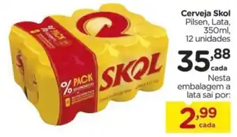 Carrefour Cerveja Skol oferta