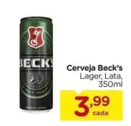 Carrefour Cerveja Beck's Lager oferta