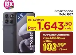 Carrefour smartphone moto g67 oferta