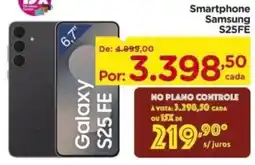 Carrefour Smartphone samsung s25fe oferta