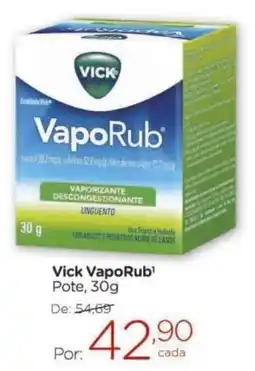 Drogarias Carrefour Vick VapoRub oferta