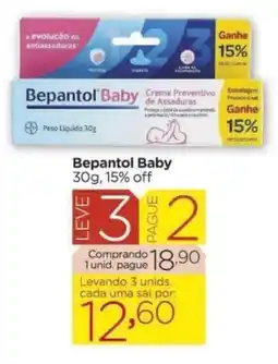 Drogarias Carrefour Bepantol baby oferta