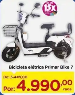 Carrefour Bicicleta elétrica Primar Bike 7 oferta