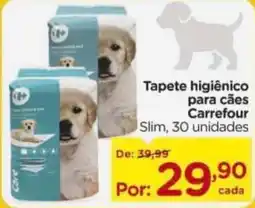 Carrefour Tapete higiênico para cães Carrefour Slim oferta