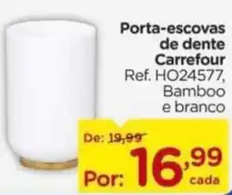 Carrefour Porta-escovas de dente Carrefour oferta